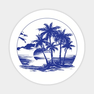 summer beach Magnet